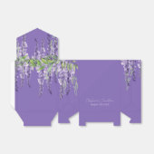 紫色の水彩藤の花をラベンダーに フェイバーボックス (折り畳みなし)
