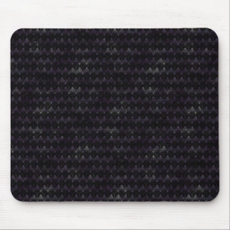 紫色の水晶外国の皮 マウスパッド