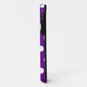 紫色の水玉模様のiPhone 5の箱 Case-Mate iPhoneケース (裏面/左)
