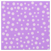紫色の水玉模様パターン ファブリック (クローズアップ)