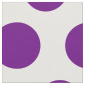 紫色の水玉模様 ファブリック (クローズアップ)