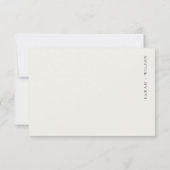 紫色の水色マウンテンレイクウェディングレセプション 招待状 (裏面)