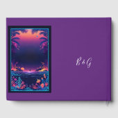 紫色の沿岸結婚生物 ゲストブック (裏面)