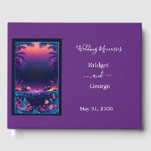 紫色の沿岸結婚生物