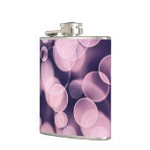 紫色の泡 フラスク (左)