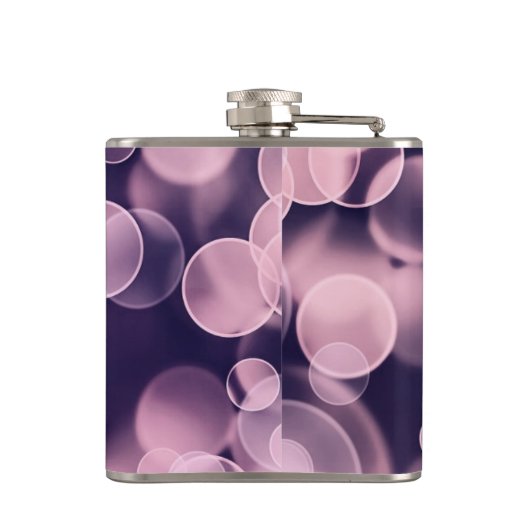 紫色の泡 フラスク (裏面)