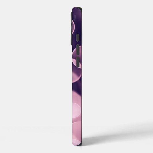 紫色の泡 Case-Mate iPhoneケース (裏面 / 左)