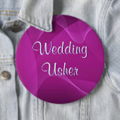 紫色の波の案内係 缶バッジ (インサイチュ)