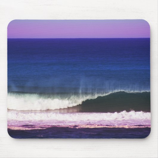 紫色の海のコレクション マウスパッド (正面)