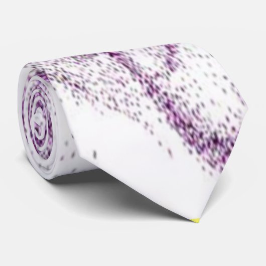 紫色の渦巻 ネクタイ (ロール)