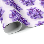 紫色の湾曲形のラッピング紙 ラッピングペーパー (ロールコーナー)