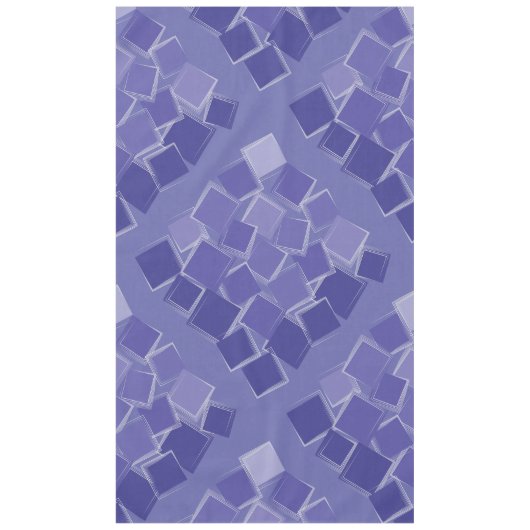 紫色の濃淡 テーブルクロス (正面)