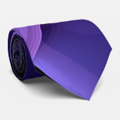 紫色の火炎信号の抽象芸術のタイV2 ネクタイ (ロール)