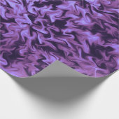 紫色の炎 ラッピングペーパー (角)