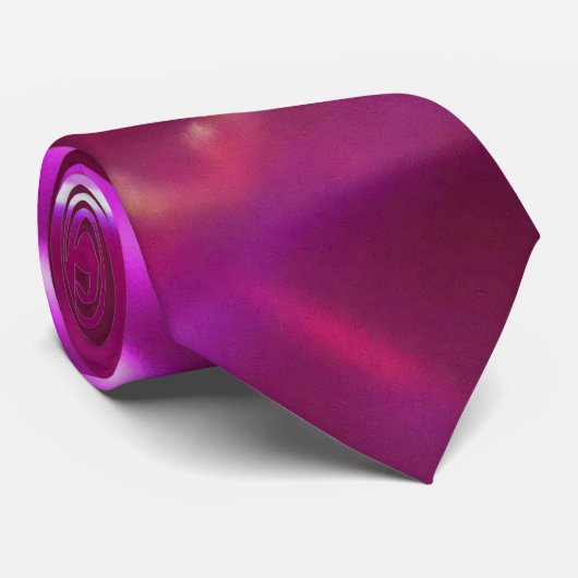 紫色の狂気のタイ ネクタイ (ロール)