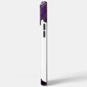紫色の瑪瑙ジオードストーンiPhone Case-Mate iPhoneケース (裏面 / 左)