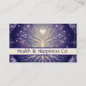 紫色の生命の木 名刺 (正面)