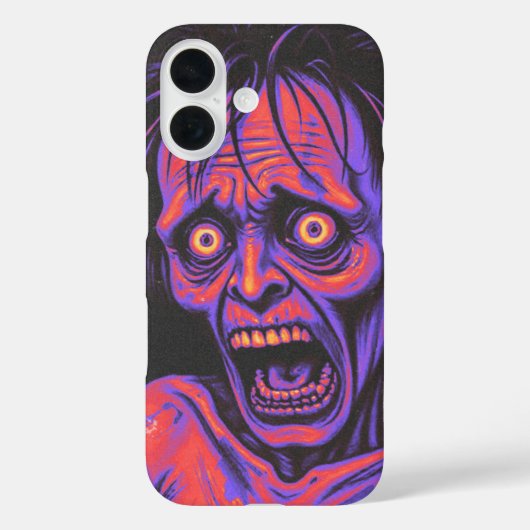 紫色の男の叫び Case-Mate iPhoneケース (裏面)