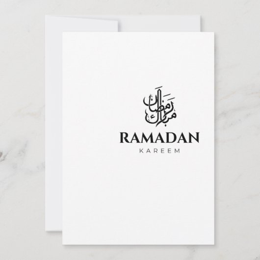 紫色の白と金ゴールドモダンのパーティー 招待状 (裏面)