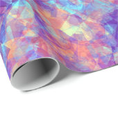 紫色の皺になったテクスチャ ラッピングペーパー (ロールコーナー)