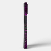 紫色の目フラクタル Case-Mate iPhoneケース (裏面 / 右)