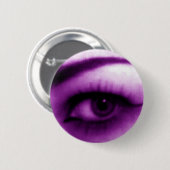 紫色の目 缶バッジ (正面&裏面)