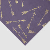 紫色の矢印(紫の系列のデザイン7) 薄葉紙 (詳細)