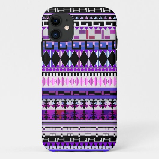 紫色の種族のiPhone 5の箱 Case-Mate iPhoneケース (裏面)