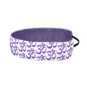 紫色の空のオブジェクトモデル記号パターン1.5インチ非スリップまたは滑ること アスレチックヘッドバンド (右)