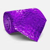 紫色の箔抽象芸術 ネクタイ (ロール)