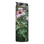 紫色の紅花 タンブラー (回転右)