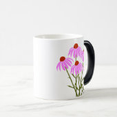 紫色の紅花 モーフィングマグカップ (正面右)
