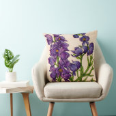 紫色の紋章 クッション (椅子)