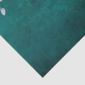 紫色の紙吹雪をティール(緑がかった色)デコページ 薄葉紙 (詳細)