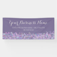 紫色の紙吹雪ビジネス