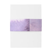 紫色の紫結婚色 招待状ベリーバンド (裏面例)