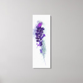 紫色の紫色のラバンダー絵画の花 キャンバスプリント