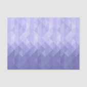 紫色の紫色の三角形の幾何学的な正方形 薄葉紙 (正面)