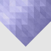 紫色の紫色の三角形の幾何学的な正方形 薄葉紙 (詳細)