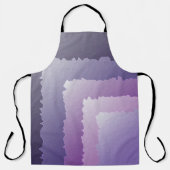 紫色の結晶 エプロン (正面)