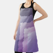 紫色の結晶 エプロン (インサイチュ)