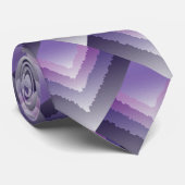 紫色の結晶 ネクタイ (ロール)