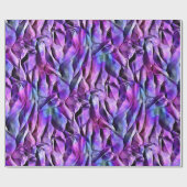 紫色の結晶。 ラッピングペーパー (フラット)