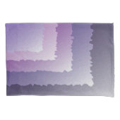 紫色の結晶 枕カバー (正面左)