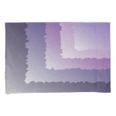 紫色の結晶 枕カバー (正面右)