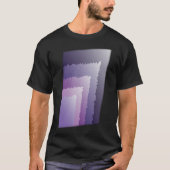 紫色の結晶 Tシャツ (正面)