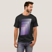 紫色の結晶 Tシャツ (正面フル)