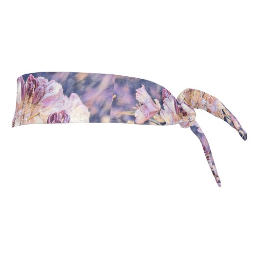 紫色の絵画アゼアゼアヘッドバンドの水色 タイヘッドバンド (回転90)