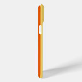 紫色の緑のオレンジ色の黄色のストライプ Case-Mate iPhoneケース (裏面 / 右)