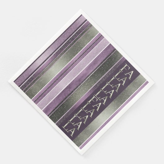 紫色の緑のクリスマスFa La La Pattern#27 ID1009 (コーナー)